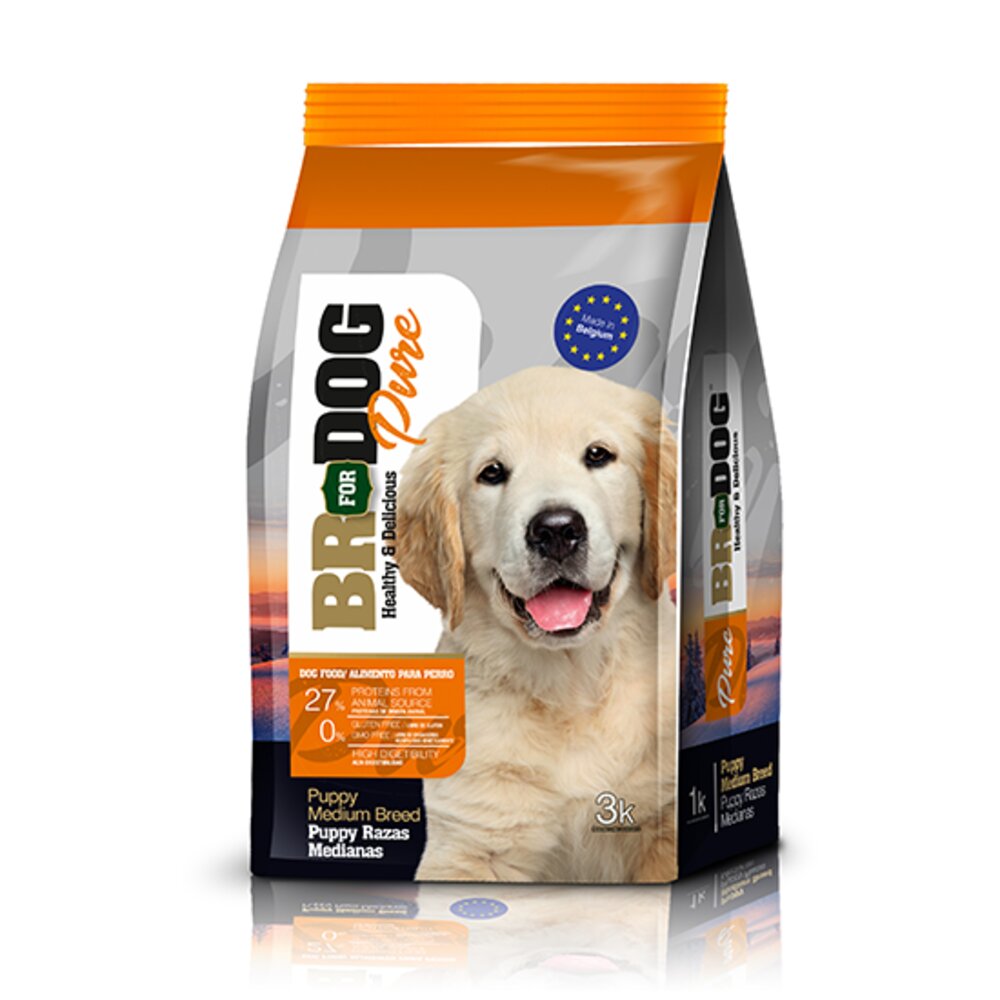 Comida para perros BR Dog Puppy Raza Mediana