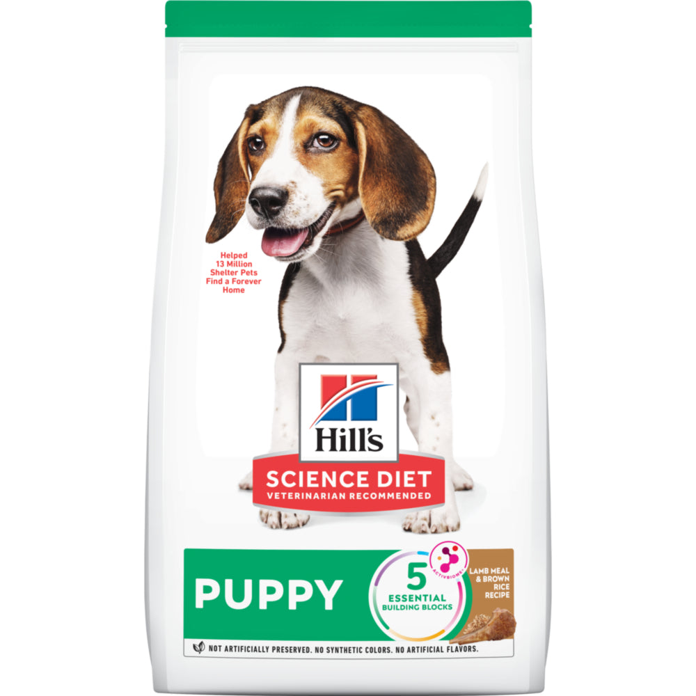 Alimento para perros Hills Cachorros Razas Medianas Cordero 4 Lb