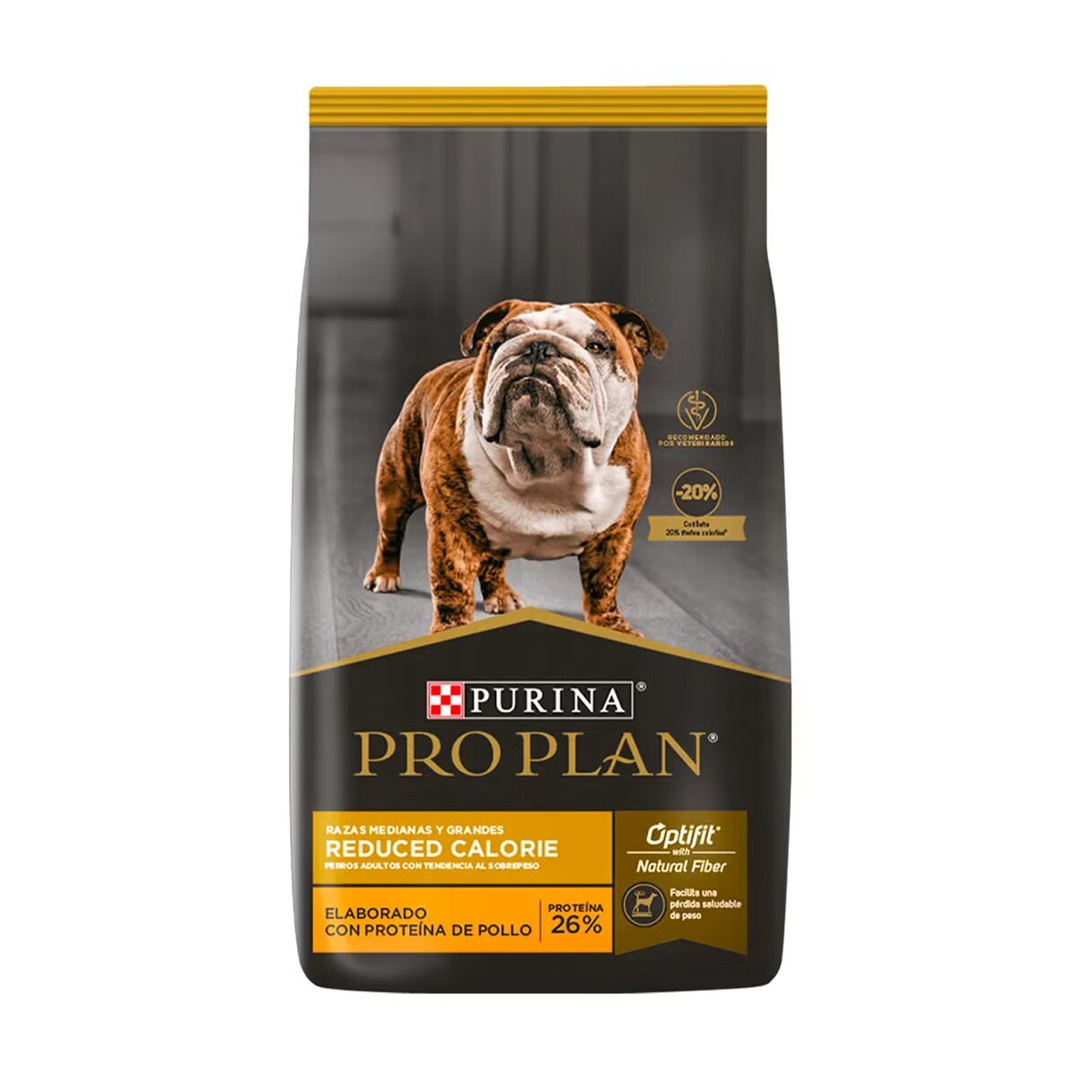 Comida para perros Purina Pro Plan adultos Calorias Reducidas Razas Medianas y Grandes