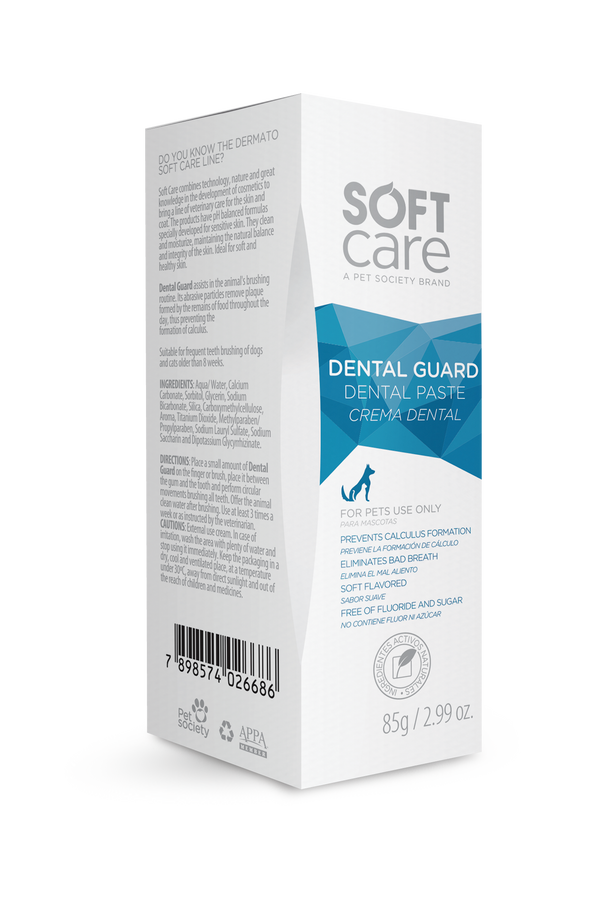 Crema Dental para Perros y Gatos Soft Care Dental Guard