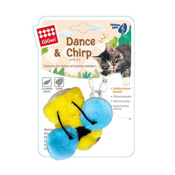 Juguete Interactivo Para Gato Dance Chirp Abeja