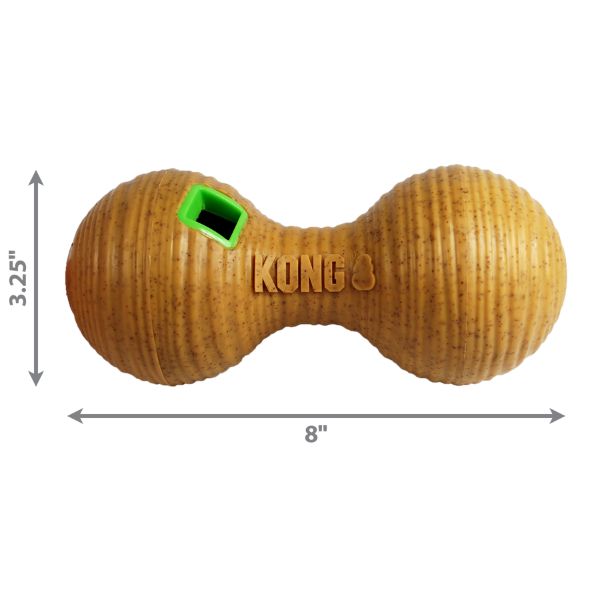 Kong juguete para perro Bamboo Feeder Dumbbell Md