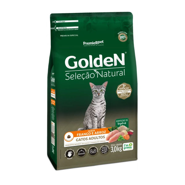 Alimento para gato Premier Golden  Selección Natural Adulto