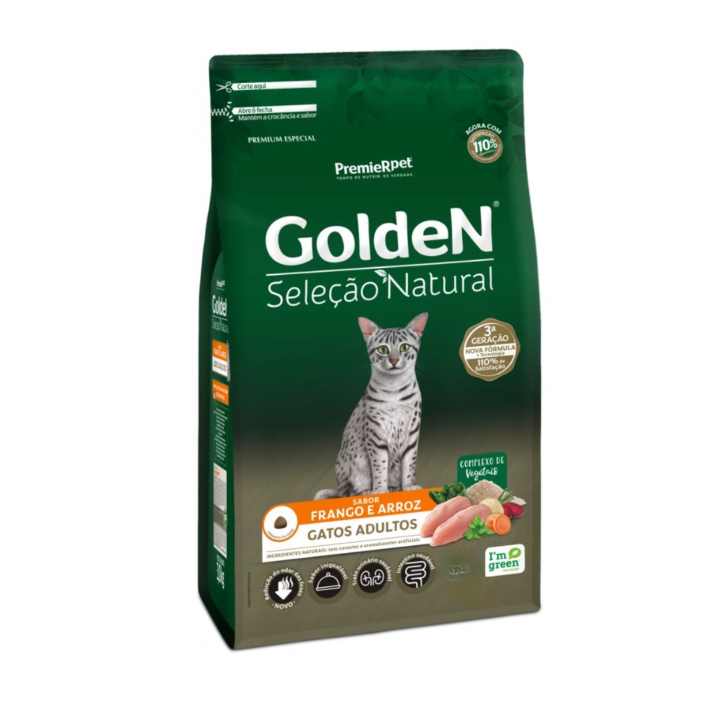 Alimento para gato Premier Golden  Selección Natural Adulto