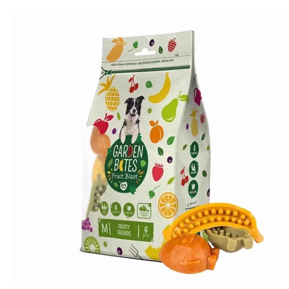 Snack para perro Garden Bites Fruity Friends
