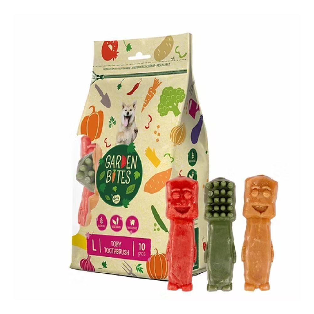 Snack para perro Garden Bites Toby Toothbrush