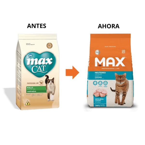 Comida Para Gatos Max Cat Adultos Castrados