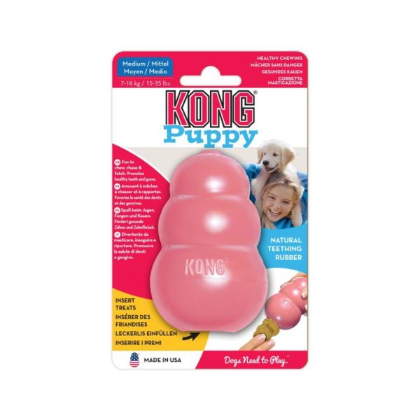 Kong juguete Para Perro caucho Puppy Portapasabocas