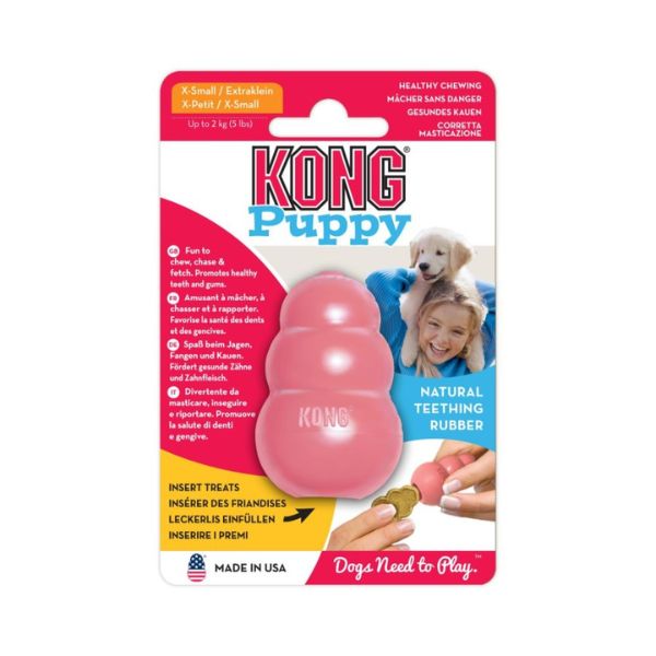 Kong juguete Para Perro caucho Puppy Portapasabocas