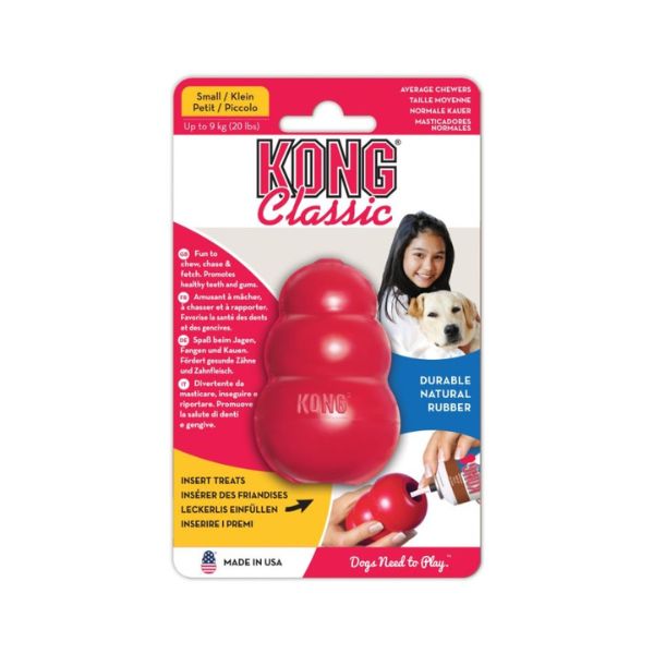 Kong juguete Para Perro Caucho Classic  Portapasabocas