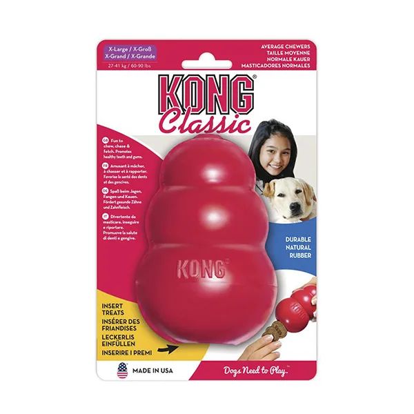 Kong juguete Para Perro Caucho Classic  Portapasabocas