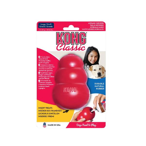 Kong juguete Para Perro Caucho Classic  Portapasabocas