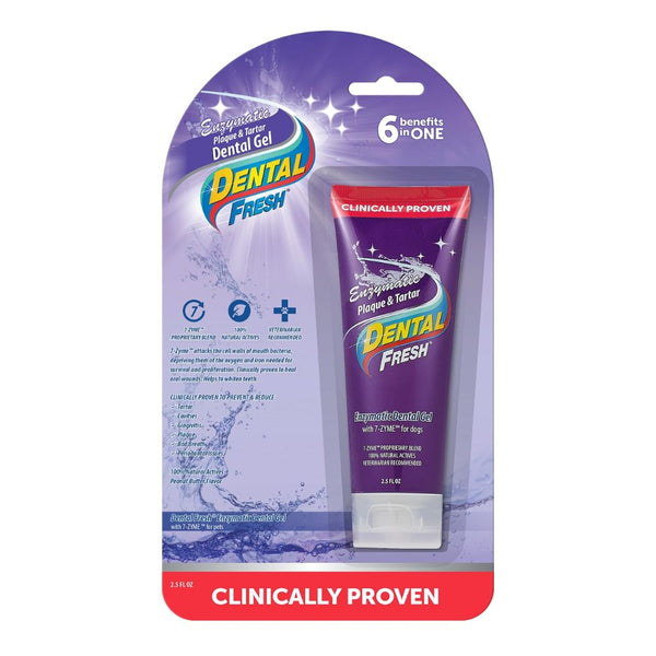 Dental fresh plaque & tartar gel 2.5 ONZ