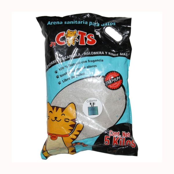 Arena para gatos Jv Cats Aroma  Colonia 5 KG