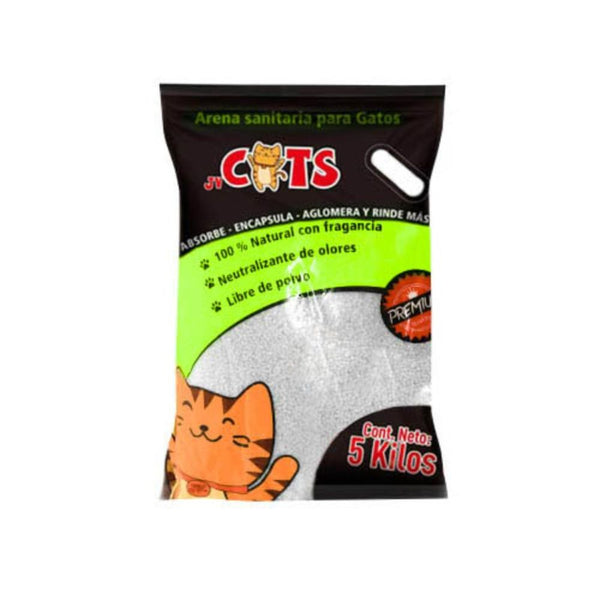 Arena para gatos Jv Cats Aroma Manzana 5 kg