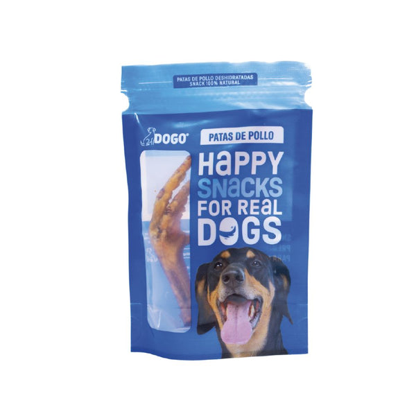 Snack para perros Dogo Patas de Pollo 30 Gr