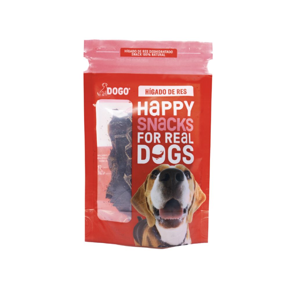 Snack para perros Dogo Hígado de res 30 Gr