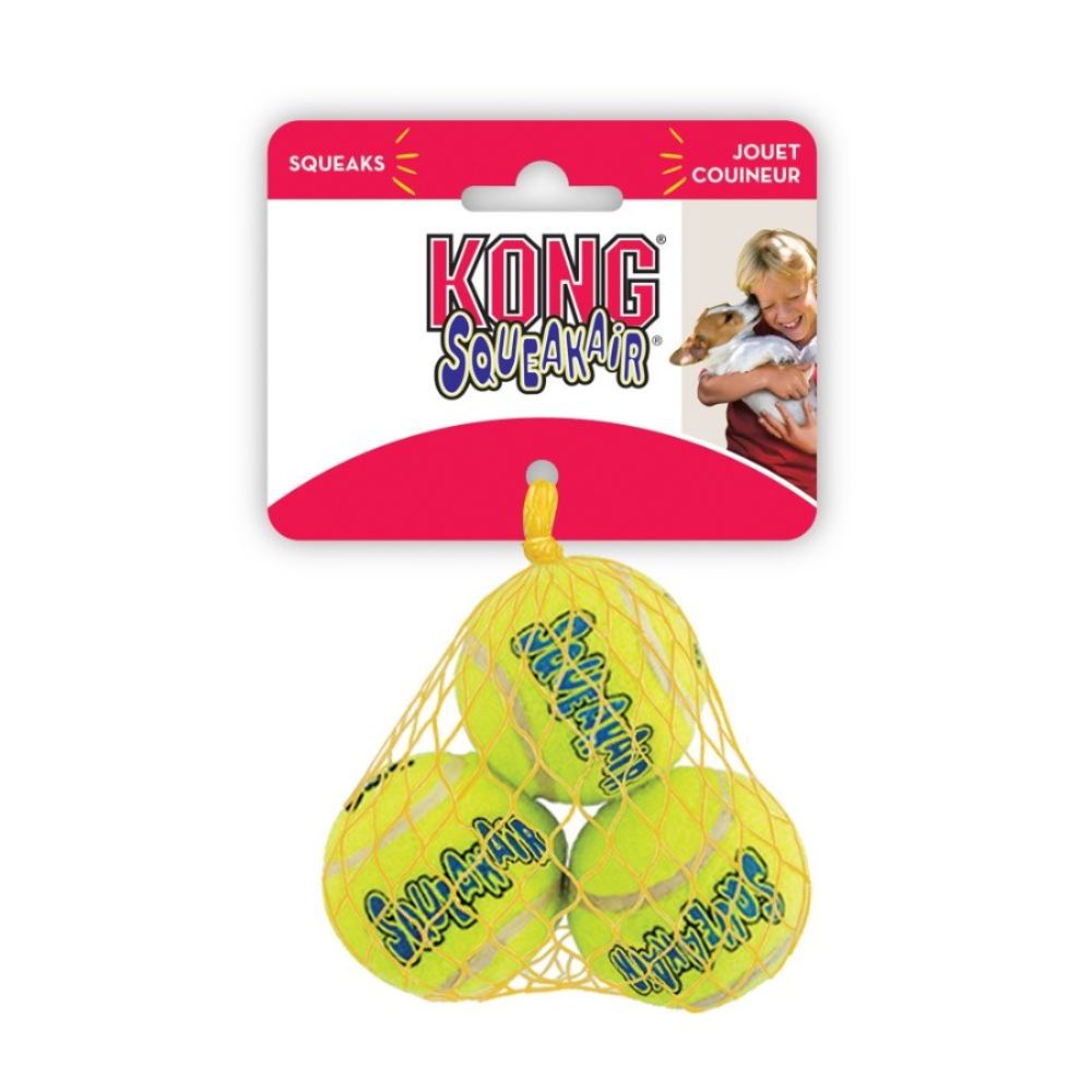 Kong pelota Para Perros Squeak Air X-Small x3