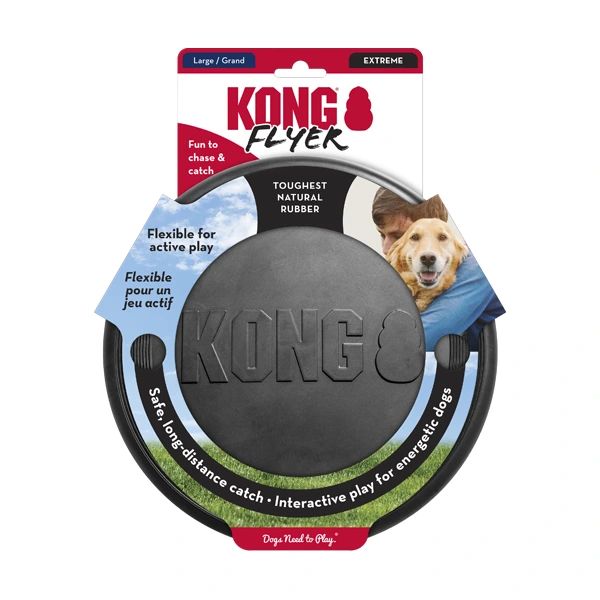 Kong juguete Para Perro caucho Extreme frisbee Talla L