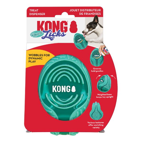 Kong jueguete Para Perro Lame Reward Licks Talla ML-LG