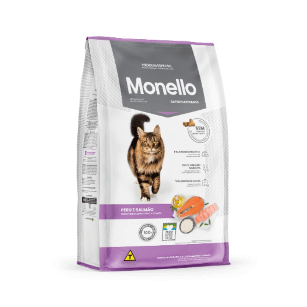 Alimento Para Gato Adulto Monello Castrado