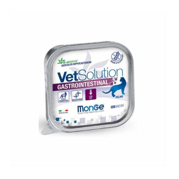 Alimento húmedo para Gato Pate Monge Vet solution Gastrointestinal 100 Gr