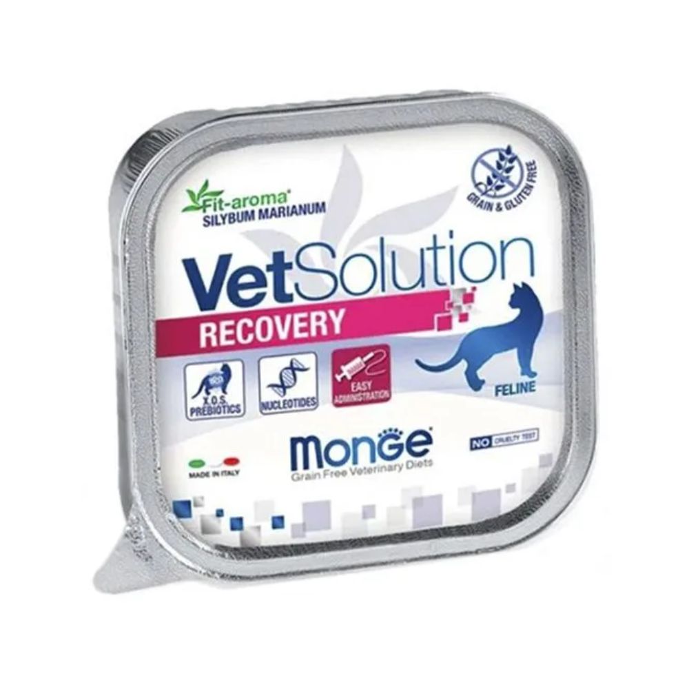 Alimento húmedo para Gato Pate Monge Vet solution Recovery 100 Gr