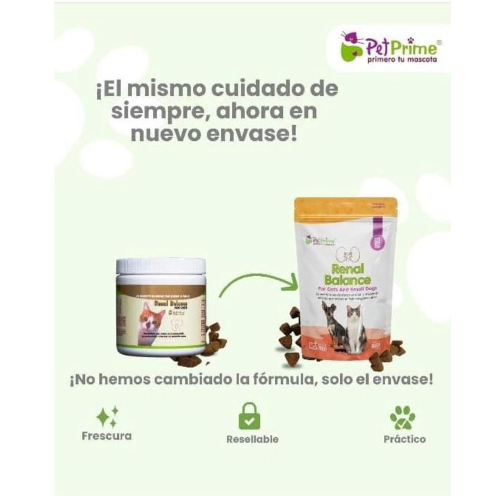 Renal Balance para Gato y Perro Pequeño x 60 Tabletas