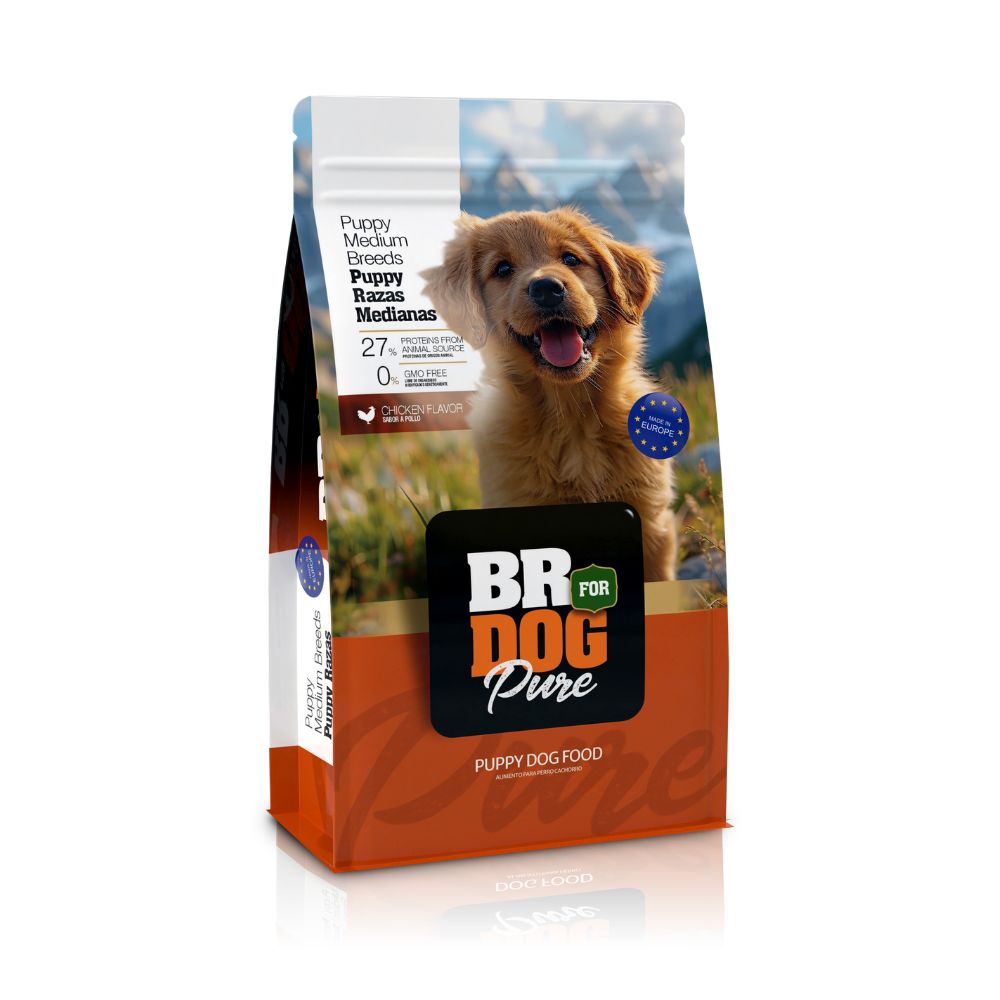 Comida para perros BR Dog Puppy Raza Mediana