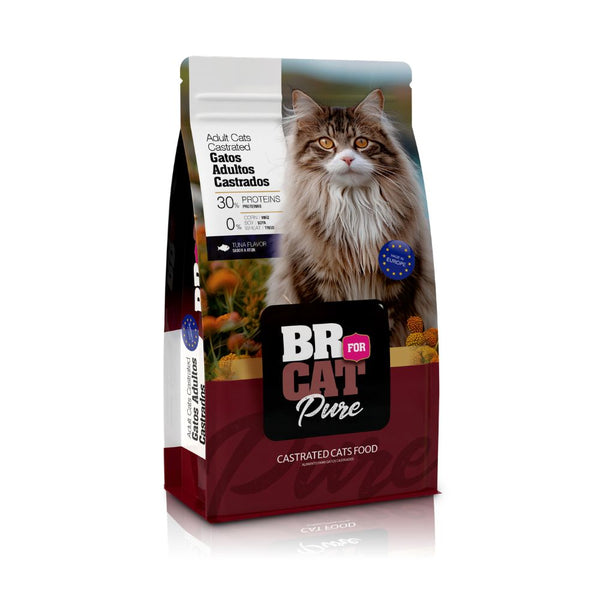 Alimento para gatos BR adultos Castrados Atun
