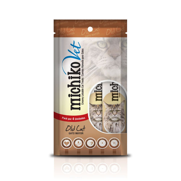 Alimento Húmedo Para Gato senior Michiko Vet x4 Sachets