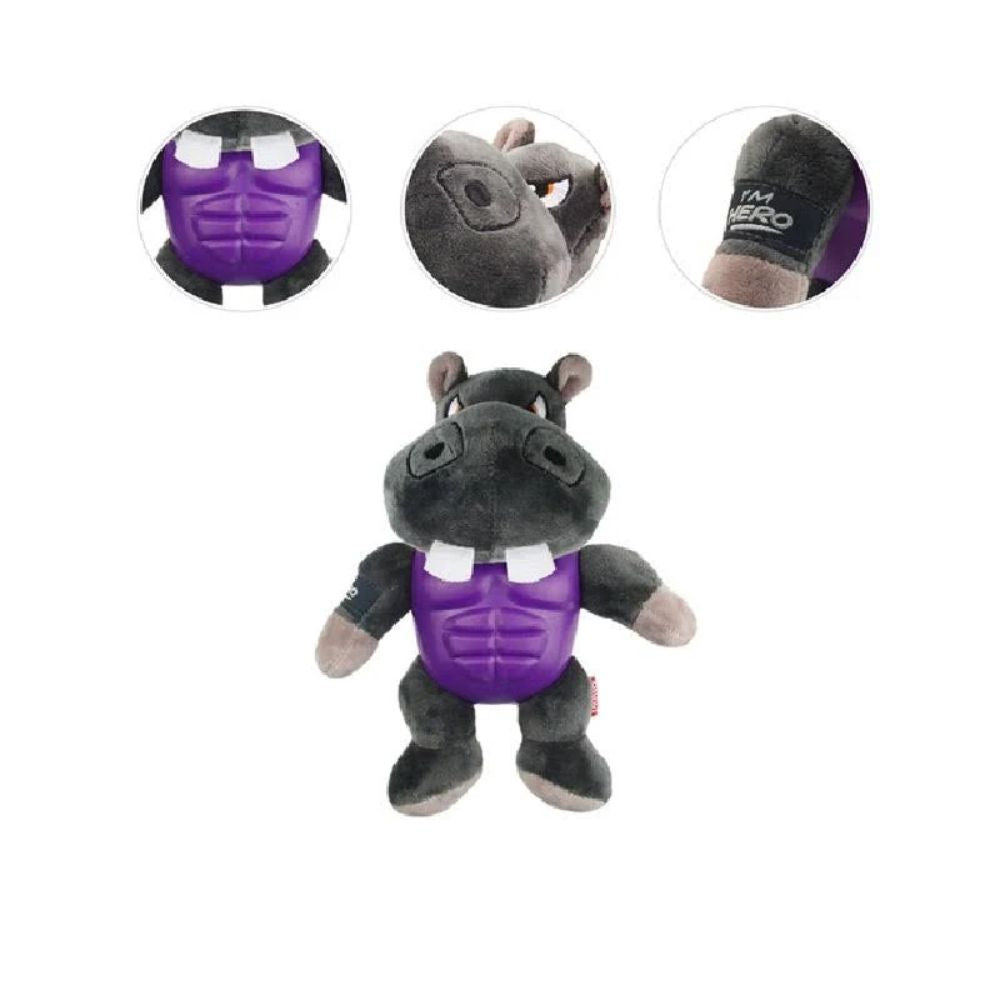 Juguete Para Perro Peluche Heroe Hipopotamo