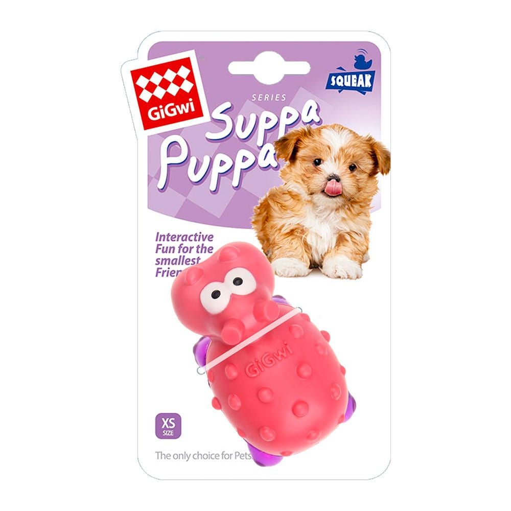 Juguete Para Perro Cachorro Suppa Puppa Hipopótamo