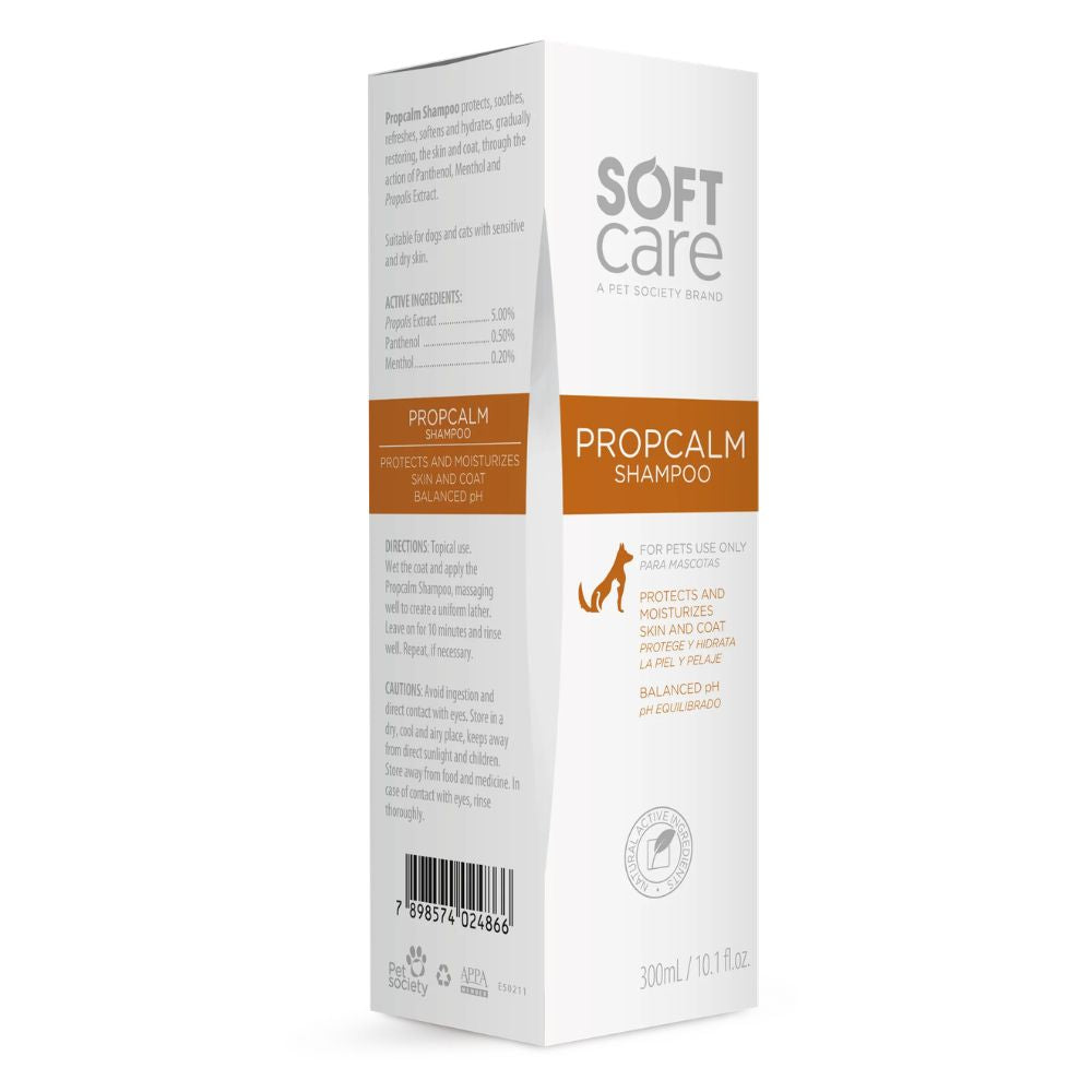 Shampoo para Perros y Gatos Soft Care Propcalm