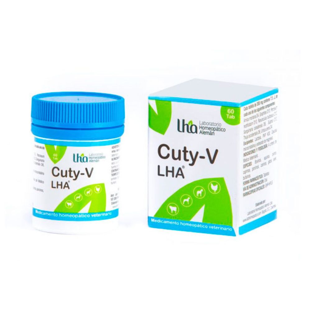 Cuty-V LHA 60 Comprimidos