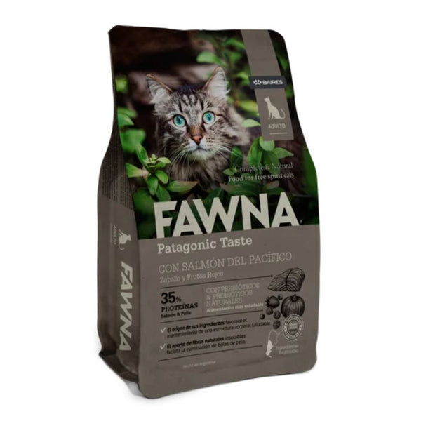 Alimento Para Gatos Adulto Fawna Salmon Del Pacifico 7.5kg