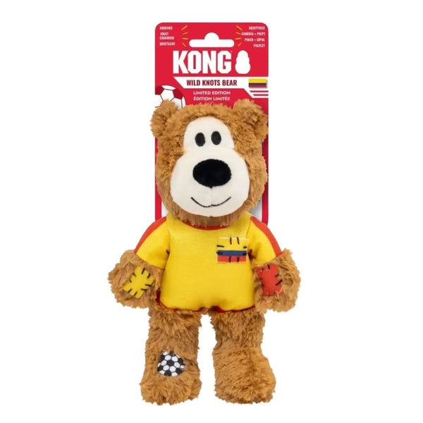 Kong juguete Peluche Para Perro Oso Mundialista Colombia