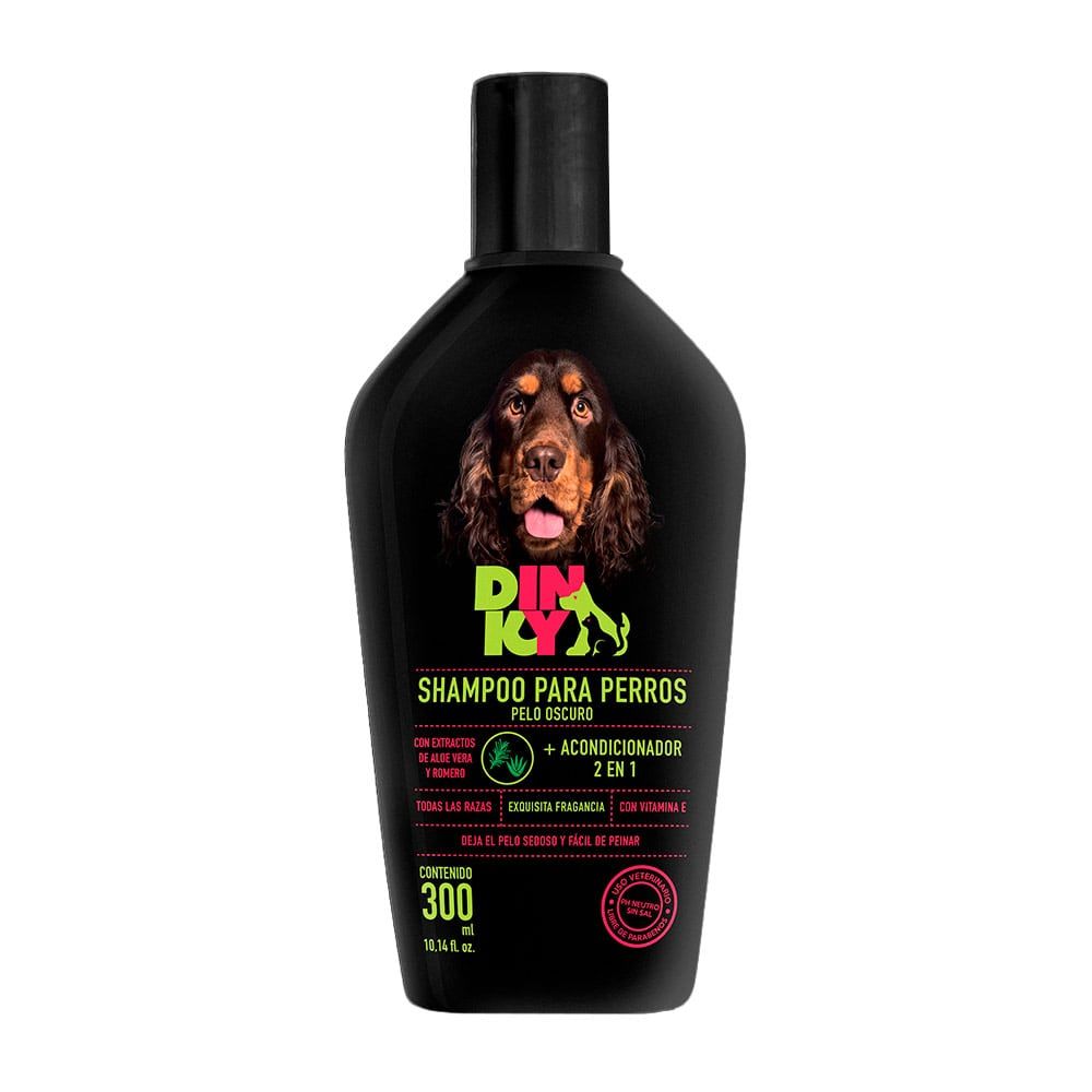 Dinky Shampoo 2 en 1 Pelo Oscuro 300 ml