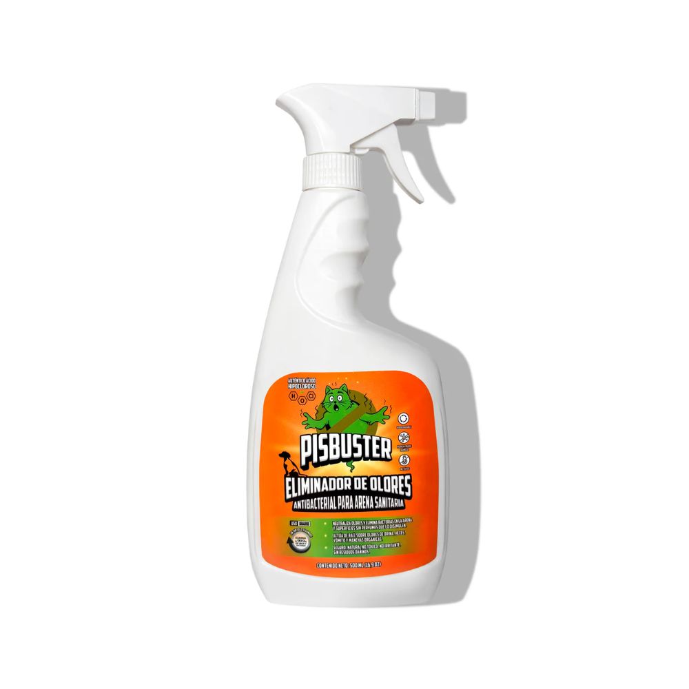 Pisbuster - Elimanador De Olores Antibacterial Para Arena Sanitaria