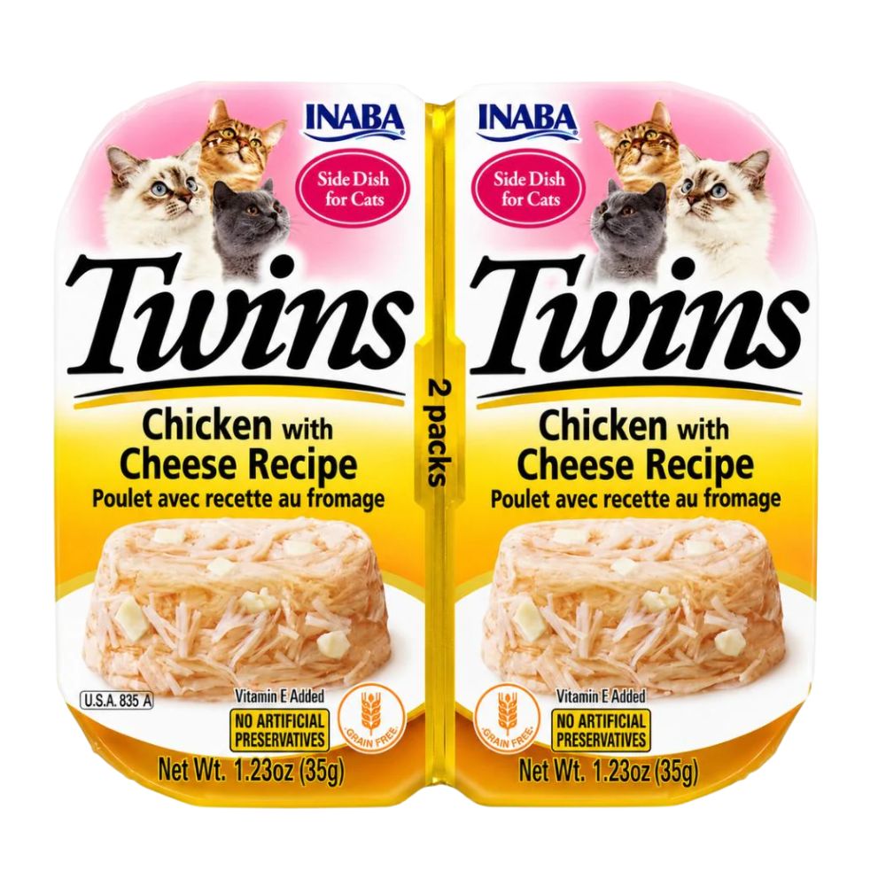 Alimento Humedo Para Gato Inaba Twins Pollo Y Queso