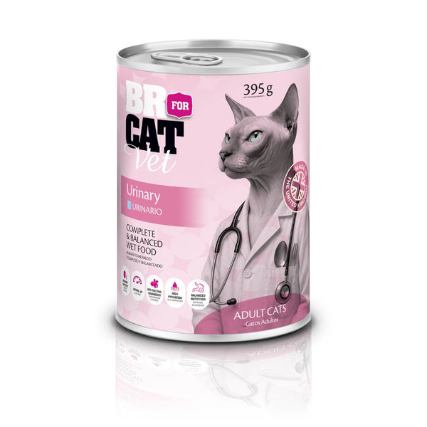 Alimento Húmedo Para Gato Br Vet Urinary 395gr