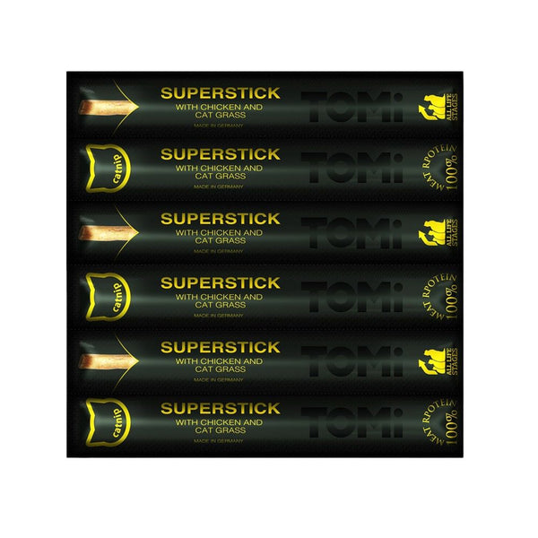 Snack Para Gato Tomi Sticks Pollo Y Catnip x 6 und