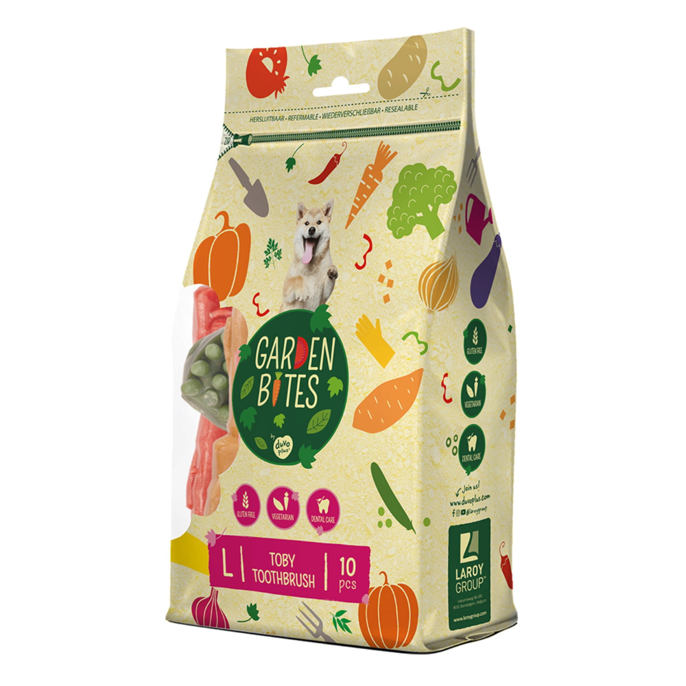 Snack para perro Garden Bites Toby Toothbrush