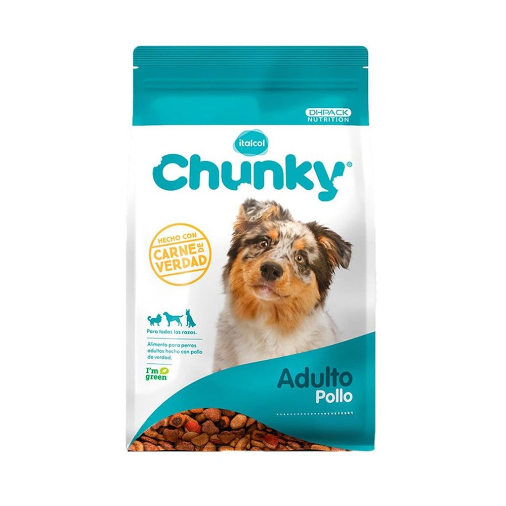 Comida para perros Chunky adultos Pollo