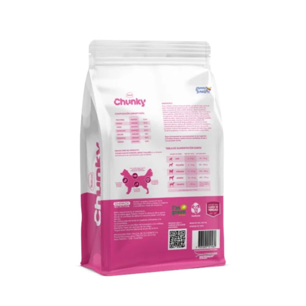 Comida para perros Chunky adultos Cordero