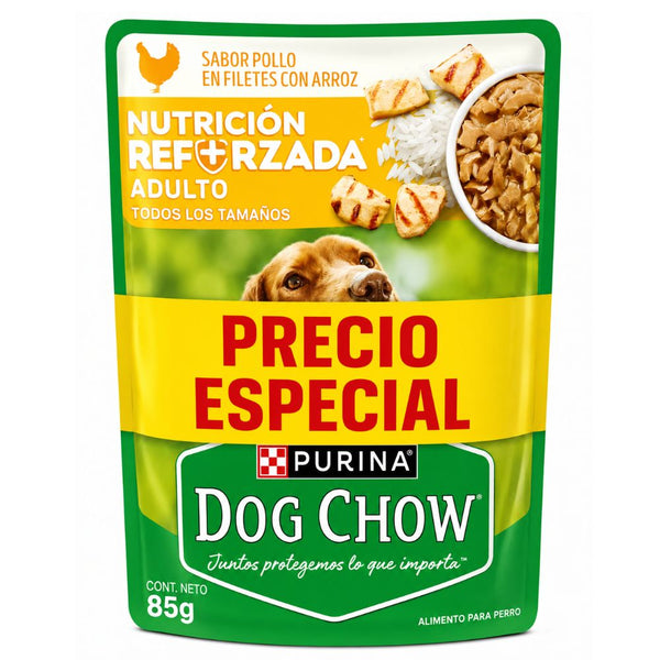 Alimento Húmedo Para Perro Dog Chow Multipack Pollo x10 Unidades 85 gr
