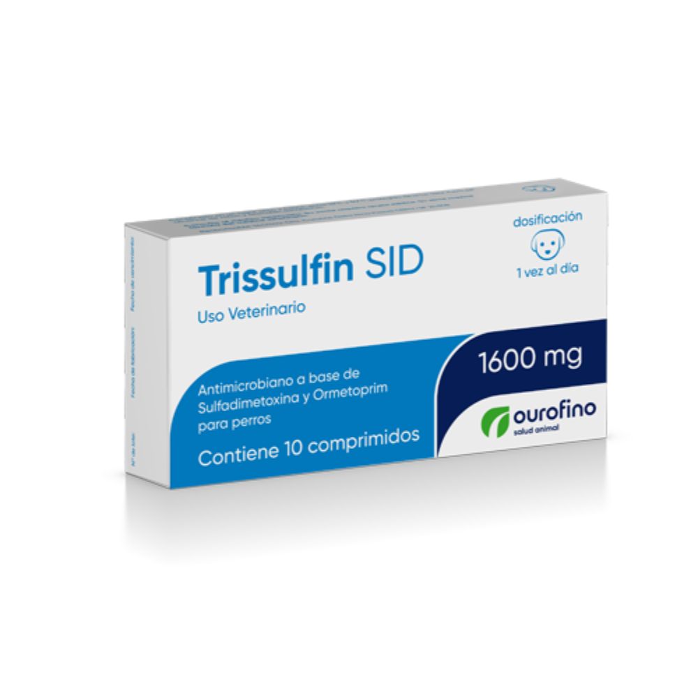 Trissulfin SID 1600 Mg Caja 10 Comprimidos