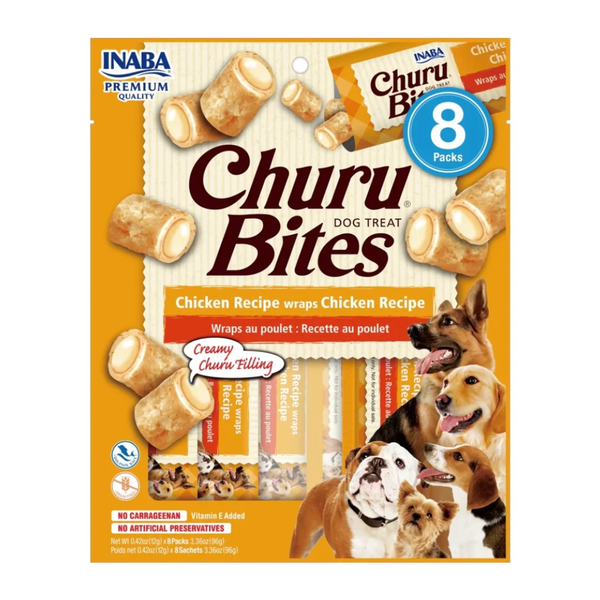 Churu Bites Snack Perros Pollo  96 gr