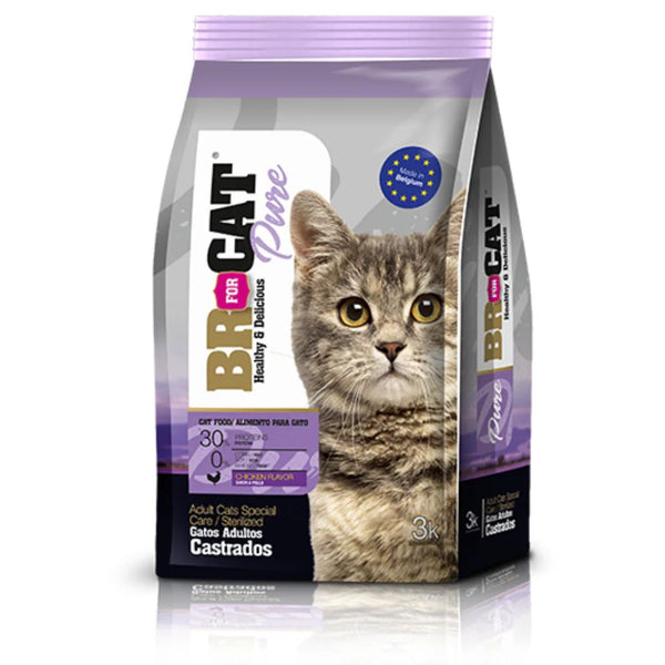 Alimento para gatos BR adultos Castrados