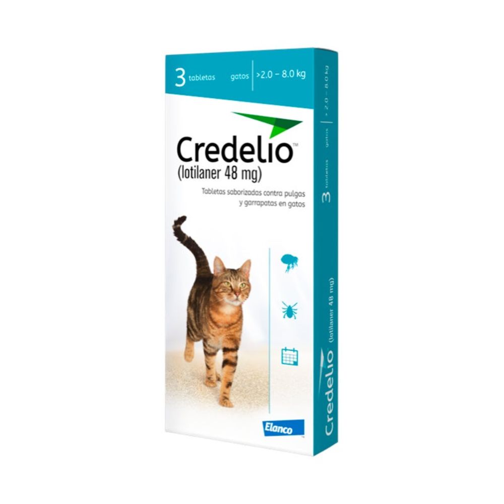 Antipulgas Gatos Credelio 2-8 Kg